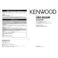 KENWOOD UBZ-BG20R Owner's Manual cover photo