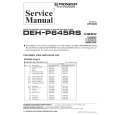 PIONEER DEH-P645RS Service Manual cover photo