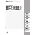 PIONEER DVR630H Owner's Manual cover photo