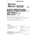 PIONEER KEH-P5010R/X1B/EW Service Manual cover photo