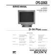 SONY CPD220GS Service Manual cover photo