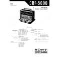SONY CRF5090 Service Manual cover photo