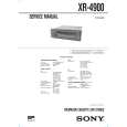 SONY XR4900 Service Manual cover photo