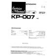 PIONEER KP007 Service Manual cover photo