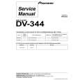 PIONEER DV-344 Service Manual cover photo