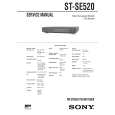 SONY STSE520 Service Manual cover photo