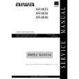 AIWA XRM33K/EZ/EZ Service Manual cover photo