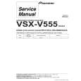 PIONEER VSX-V555/KUXJI Service Manual cover photo