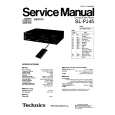 TECHNICS SLPJ45 Service Manual cover photo