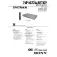 SONY DVPNS775V Service Manual cover photo