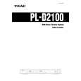 TEAC PL-D2100 Owner's Manual cover photo