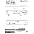 KENWOOD DVF3030 Service Manual cover photo
