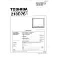 TOSHIBA 218D7S1 Service Manual cover photo