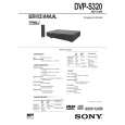 SONY DVPS320 Service Manual cover photo