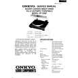 ONKYO CP1500F Service Manual cover photo