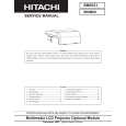 HITACHI SMO531 Service Manual cover photo