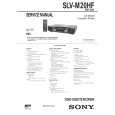 SONY SLVM20HF Owner's Manual cover photo