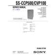 SONY SSCCP500 Service Manual cover photo