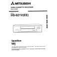 MITSUBISHI HS-621V Owner's Manual cover photo