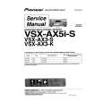 PIONEER VSXAX5IS Service Manual cover photo