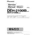 PIONEER DEH-2100IB/XS/ES Service Manual cover photo