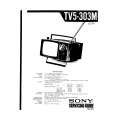 SONY TV5303M Service Manual cover photo