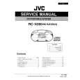 JVC RCX260 Service Manual cover photo