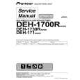 PIONEER DEH-171/X1P/EW Service Manual cover photo