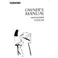 TOSHIBA CF20C40 Owner's Manual cover photo