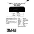 ONKYO DX3800 Service Manual cover photo