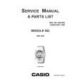 CASIO QW1851 (SM588) Service Manual cover photo