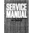 AKAI X-360D Service Manual cover photo