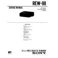 SONY REW88 Service Manual cover photo