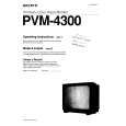 SONY PVM4300 Owner's Manual cover photo