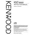 KENWOOD KDC9000 Owner's Manual cover photo