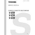 TOSHIBA VE29 Service Manual cover photo