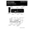 KENWOOD KR-V55R Service Manual cover photo