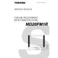 TOSHIBA MD20FM1R Service Manual cover photo