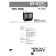 SONY KV1412EC Service Manual cover photo