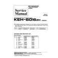 PIONEER KEH6016ZH X1B/EW Service Manual cover photo