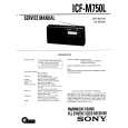 SONY ICFM750L Service Manual cover photo
