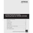 HITACHI 50V525E Owner's Manual cover photo