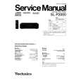 TECHNICS SLP2000 Service Manual cover photo