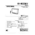 SONY KVW32SN11 Service Manual cover photo