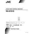 JVC RX-D701S Owner's Manual cover photo