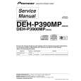 PIONEER DEH-P3900MP/XS/UC Service Manual cover photo