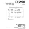 SONY STR-GX49ES Service Manual cover photo