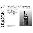 KENWOOD TH-D7A Owner's Manual cover photo