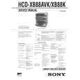 SONY HCDXB88AVK/K Service Manual cover photo