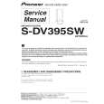 PIONEER S-DV395SW/SXTW/WL5 Service Manual cover photo